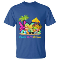 Tropical Summer Vibe T Shirt Peace Love Beach - Wonder Print Shop