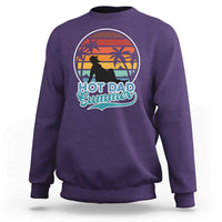 Summer Dad Bod Sweatshirt Funny Hot Dad Summer Retro Sunset - Wonder Print Shop