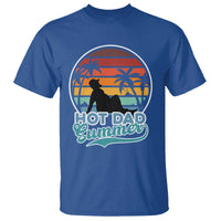 Summer Dad Bod T Shirt Funny Hot Dad Summer Retro Sunset - Wonder Print Shop