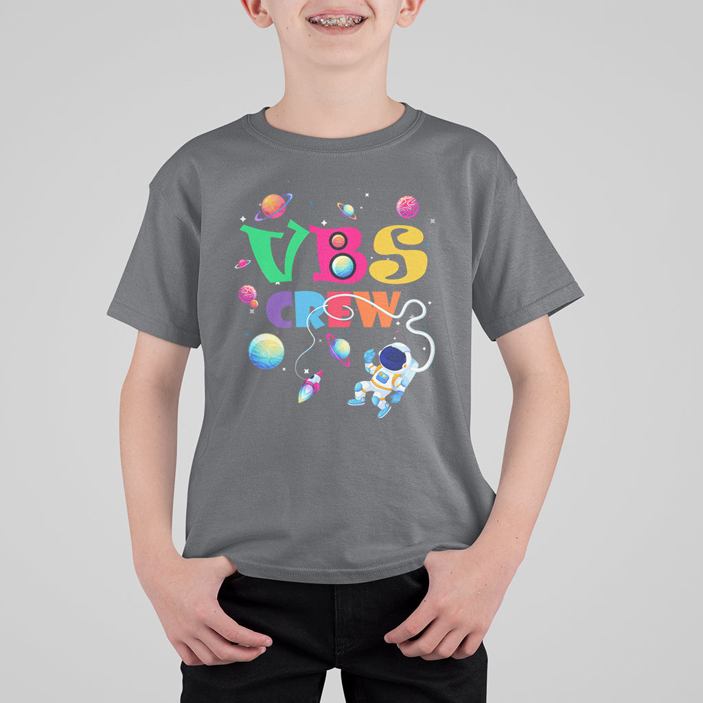 VBS Stellar T Shirt For Kid VBS Crew Stellar Jesus Vacation Bible School Space Astronaut - Wonder Print Shop