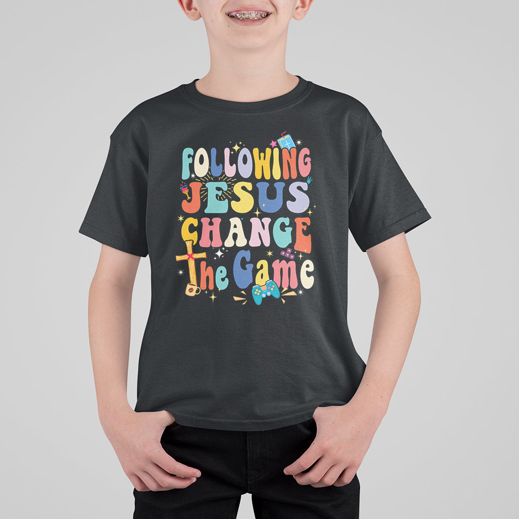 VBS Stellar T Shirt For Kid Following Jesus Changes The Game Vacation Bible School VBS - Wonder Print Shop