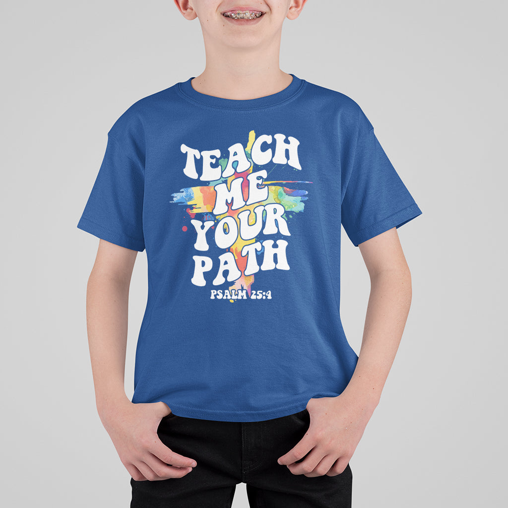 VBS Stellar T Shirt For Kid Teach Me Your Path Psalm VBS Vacation Bible School Christian - Wonder Print Shop