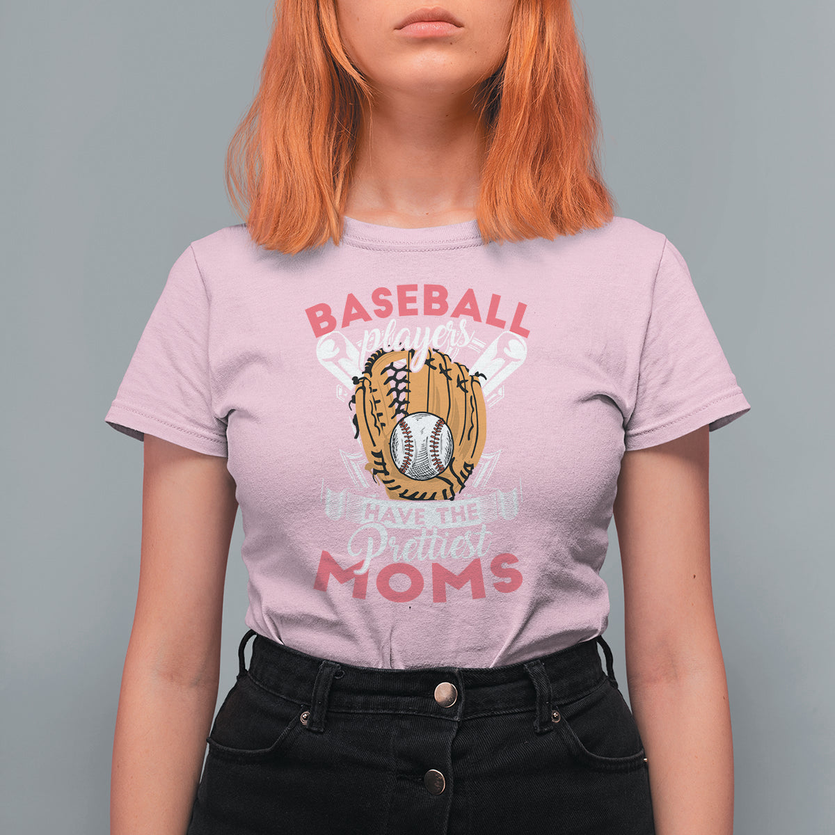 Baseball Mom T Shirt For Women Baseball Players Have The Prettiest Moms Baseball Boy Mom Era - Wonder Print Shop