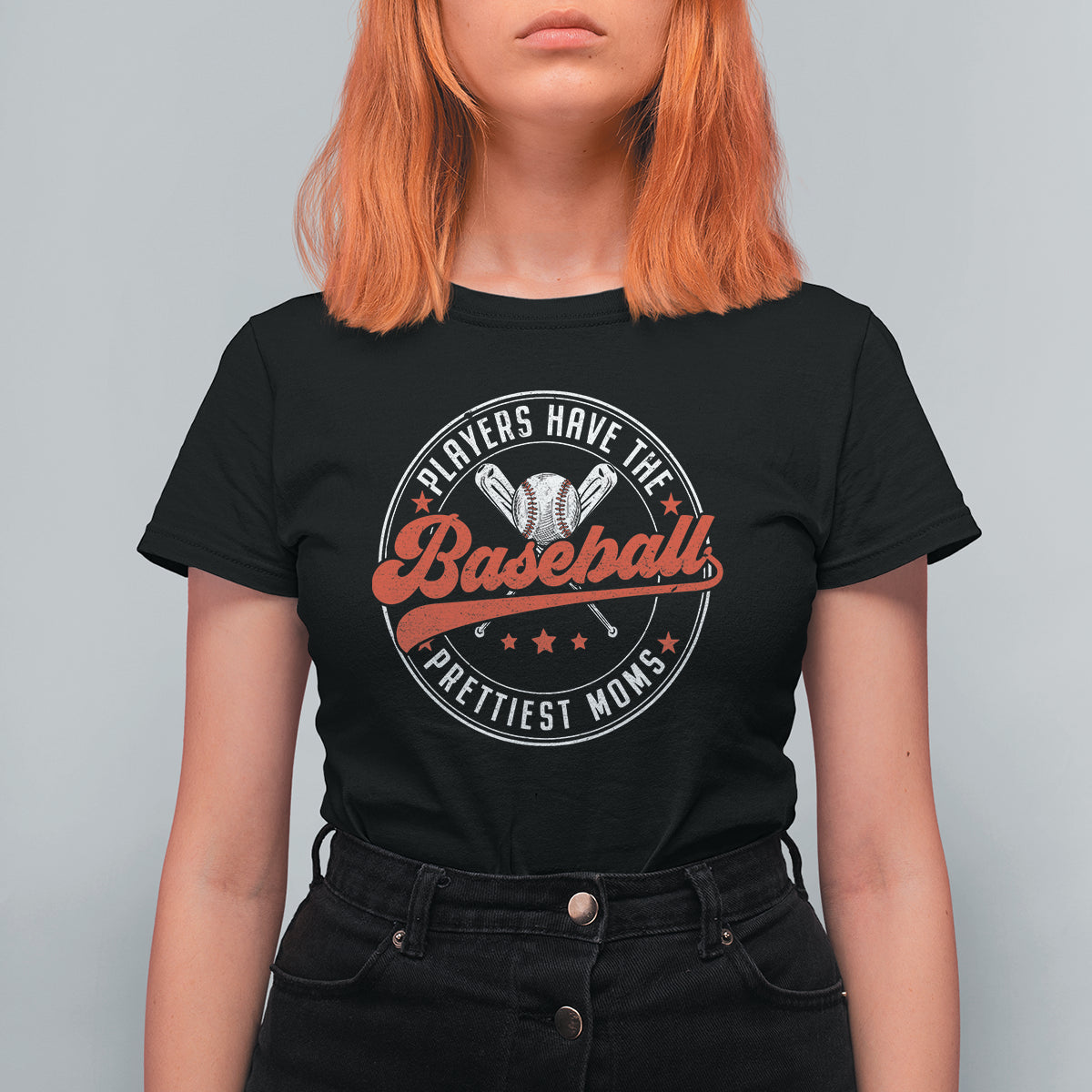 Baseball Mom T Shirt For Women Baseball Players Have The Prettiest Moms Baseball Boy Mom Era - Wonder Print Shop