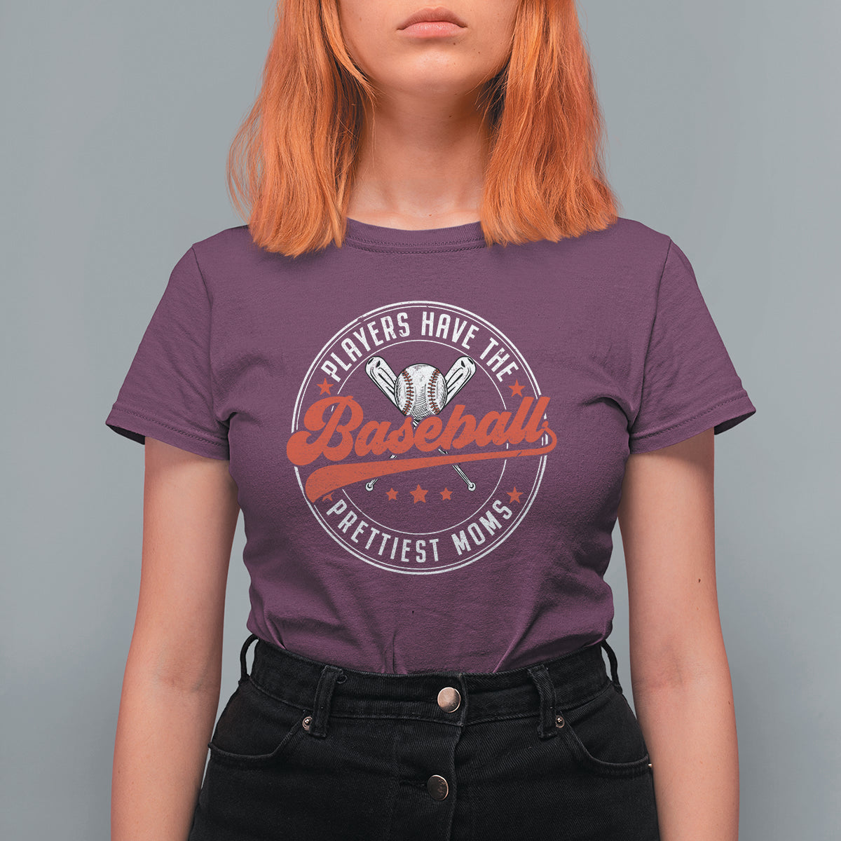 Baseball Mom T Shirt For Women Baseball Players Have The Prettiest Moms Baseball Boy Mom Era - Wonder Print Shop