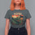Alligator Alcatraz T Shirt For Women Retro Florida Swamp Political Prison - Wonder Print Shop