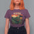 Alligator Alcatraz T Shirt For Women Retro Florida Swamp Political Prison - Wonder Print Shop