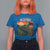 Alligator Alcatraz T Shirt For Women Retro Florida Swamp Political Prison - Wonder Print Shop