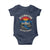 Alligator Alcatraz Political Baby Onesie Florida Prison State Retro Sunset - Wonder Print Shop