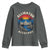 Alligator Alcatraz Political Youth Sweatshirt Florida Prison State Retro Sunset - Wonder Print Shop