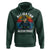 Alligator Alcatraz Florida Hoodie Funny Gator Cop Political Humor Retro Sunset - Wonder Print Shop