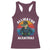 Alligator Alcatraz Florida Racerback Tank Top Funny Gator Cop Political Humor Retro Sunset - Wonder Print Shop