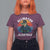 Alligator Alcatraz Florida T Shirt For Women Funny Gator Cop Political Humor Retro Sunset - Wonder Print Shop