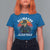 Alligator Alcatraz Florida T Shirt For Women Funny Gator Cop Political Humor Retro Sunset - Wonder Print Shop