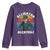 Alligator Alcatraz Florida Youth Sweatshirt Funny Gator Cop Political Humor Retro Sunset - Wonder Print Shop