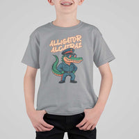 Alligator Alcatraz Political T Shirt For Kid Funny Florida Gator Cop with Attitude - Wonder Print Shop