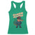Alligator Alcatraz Political Racerback Tank Top Funny Florida Gator Cop with Attitude - Wonder Print Shop