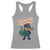 Alligator Alcatraz Political Racerback Tank Top Funny Florida Gator Cop with Attitude - Wonder Print Shop