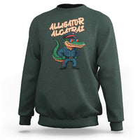 Alligator Alcatraz Political Sweatshirt Funny Florida Gator Cop with Attitude - Wonder Print Shop