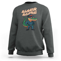 Alligator Alcatraz Political Sweatshirt Funny Florida Gator Cop with Attitude - Wonder Print Shop
