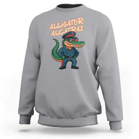 Alligator Alcatraz Political Sweatshirt Funny Florida Gator Cop with Attitude - Wonder Print Shop