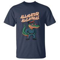 Alligator Alcatraz Political T Shirt Funny Florida Gator Cop with Attitude - Wonder Print Shop