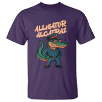Alligator Alcatraz Political T Shirt Funny Florida Gator Cop with Attitude - Wonder Print Shop
