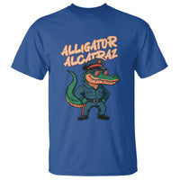 Alligator Alcatraz Political T Shirt Funny Florida Gator Cop with Attitude - Wonder Print Shop