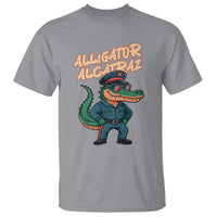 Alligator Alcatraz Political T Shirt Funny Florida Gator Cop with Attitude - Wonder Print Shop
