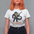 Alligator Alcatraz Gunslinger T Shirt For Women Swamp Outlaw Satire Patriotic Rebel - Wonder Print Shop