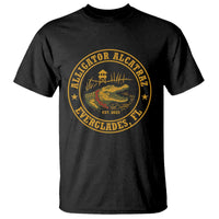 Alligator Alcatraz Everglades FL T Shirt Vintage Political Satire Swamp Prison Humor - Wonder Print Shop