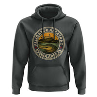 Alligator Alcatraz Everglades Florida Hoodie Vintage Political Satire Retro - Wonder Print Shop