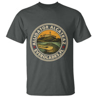Alligator Alcatraz Everglades Florida T Shirt Vintage Political Satire Retro - Wonder Print Shop