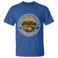 Alligator Alcatraz Everglades Florida T Shirt Vintage Political Satire Retro - Wonder Print Shop