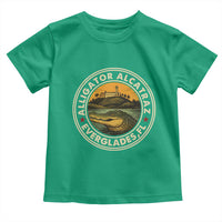 Alligator Alcatraz Everglades Florida Toddler T Shirt Vintage Political Satire Retro - Wonder Print Shop