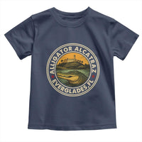 Alligator Alcatraz Everglades Florida Toddler T Shirt Vintage Political Satire Retro - Wonder Print Shop