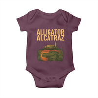Alligator Alcatraz Florida Baby Onesie Political Swamp Prison Dark Humor - Wonder Print Shop