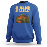 Alligator Alcatraz Florida Sweatshirt Political Swamp Prison Dark Humor - Wonder Print Shop