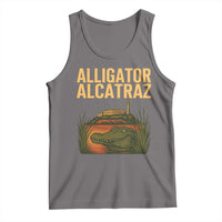 Alligator Alcatraz Florida Tank Top Political Swamp Prison Dark Humor - Wonder Print Shop