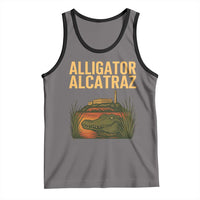 Alligator Alcatraz Florida Tank Top Political Swamp Prison Dark Humor - Wonder Print Shop