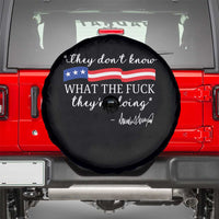 They Dont Know WTF They Are Doing Spare Tire Cover Red White Blue - Wonder Print Shop