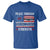 Peace Through Strength T Shirt Patriotic Midnight Hammer Jet American Flag - Wonder Print Shop