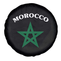 Morocco Pride Flag Star Spare Tire Cover Patriotic Moroccan Heritage Souvenir