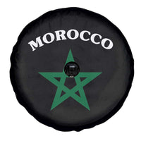 Morocco Pride Flag Star Spare Tire Cover Patriotic Moroccan Heritage Souvenir
