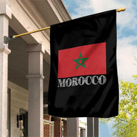 Vintage Morocco Flag Garden Flag Patriotic Moroccan Pride