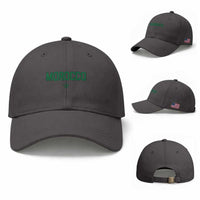 Morocco Star Flag Minimalist Moroccan Pride Baseball Cap