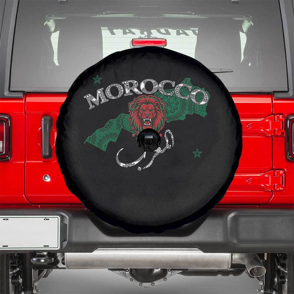 Morocco Lion Maghrib Moroccan Spirit Heritage Spare Tire Cover