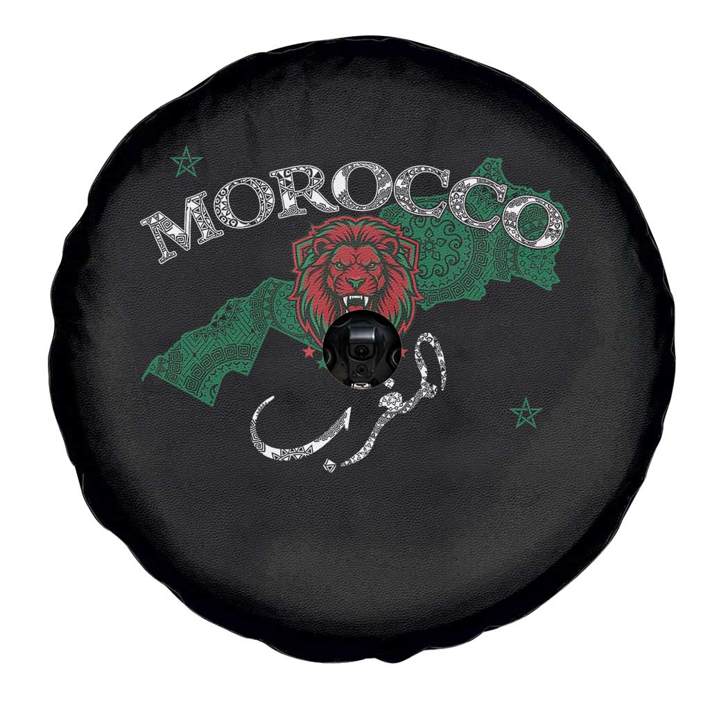 Morocco Lion Maghrib Moroccan Spirit Heritage Spare Tire Cover