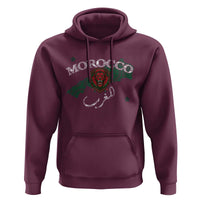Morocco Lion Maghrib Moroccan Spirit Heritage Hoodie