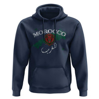 Morocco Lion Maghrib Moroccan Spirit Heritage Hoodie